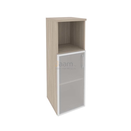 Мебель для персонала Офисный шкаф средний узкий левый O.SU-2.2R(L)