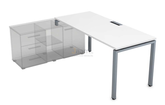 Мебель для персонала Стол для крепления на тумбу левый СТЛ-П.994
